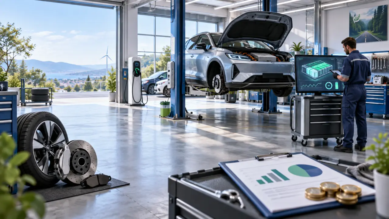 Quel entretien pour une voiture électrique ? Batterie, freins et budget à prévoir