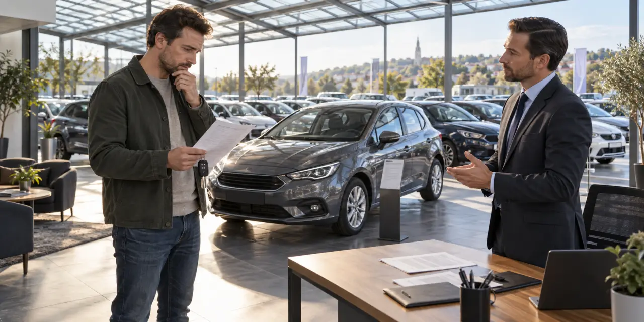 Rétractation d’un achat de voiture d’occasion chez un professionnel : tout dépend du mode de vente
