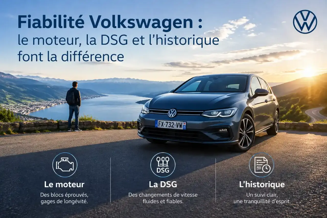 Fiabilité Volkswagen : le moteur, la DSG et l’historique font la différence